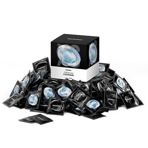 Набір презервативів Satisfyer Premium Condoms M (53 мм) 100 шт SX3267 фото