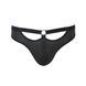 Мужские слипы с вырезами Passion 041 SLIP JOE L/XL Black, экокожа, открытые ягодицы SO7594 фото 5
