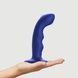 Насадка для страпона с двойной точечной пульсацией Strap-On-Me TAPPING DILDO WAVE &ndash; NIGHT BLUE, М SO9621 фото 4