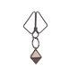 Зажимы для сосков с тяжелой подвеской LOCKINK Nipple Clamps with Heavy Pendant - Grey SX0845 фото 3