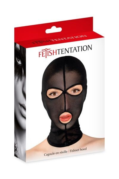 Капюшон для БДСМ Fetish Tentation Feshnet hood SX1374 фото
