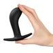 Анальна пробка Fun Factory BOOTIE L Black, діаметр 3,8 см, тонкий обмежувач SX3666 фото 5