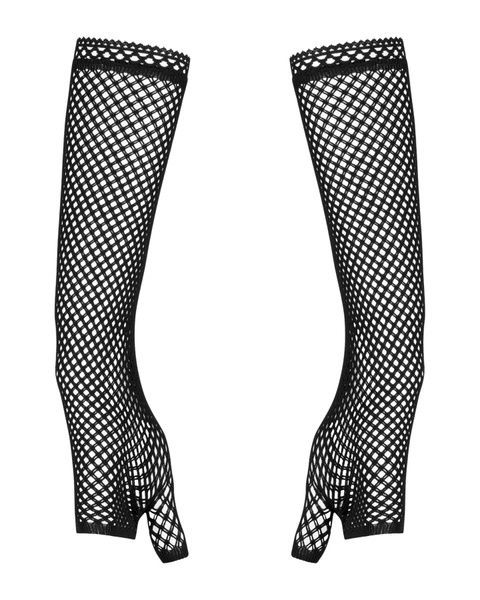 Сетчатые митенки Obsessive Darkie mittens, black SO7735 фото