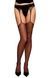Панчохи з поясом Anne De Ales LEA T1 Black, відмінно для pinup стилю SO1909 фото 1