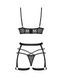 Комплект Obsessive Blomentis 3-pcs set XS/S SX1033 фото 4