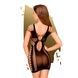 Мини-платье с сюрреалистическим узором Penthouse - Juicy Poison Black XL SO5273 фото 2