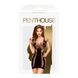 Мини-платье с сюрреалистическим узором Penthouse - Juicy Poison Black XL SO5273 фото 3